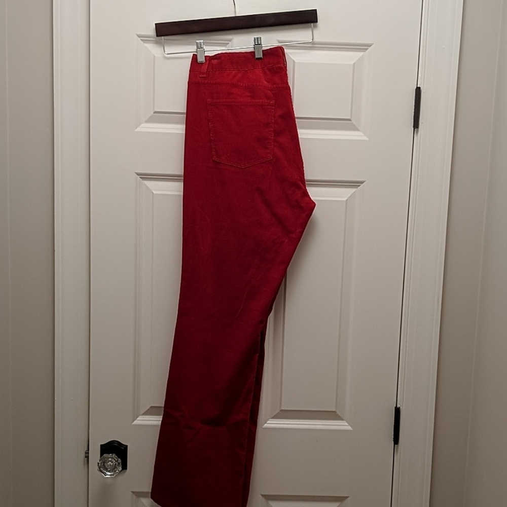 Talbot's Red Corduroy Pants